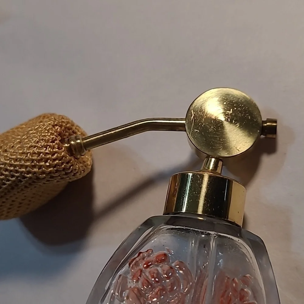 Women's Vintage I. W. Rice Hand Cut Perfume Bottle